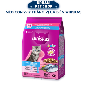 Hạt Mèo Con 2-12 Tháng Vị Cá Biển Whiskas