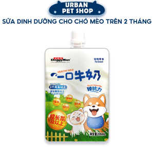 Sữa Dinh Dưỡng Cho Chó Mèo Trên 2 Tháng Tuổi Doggyman