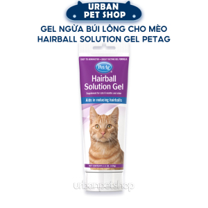 Hairball Solution Gel PetAg Gel Ngừa Búi Lông Cho Mèo 100ml