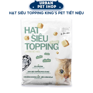 Hạt Siêu Topping Cá Ngừ Kings Pet Hỗ Trợ Tiết Niệu 1kg