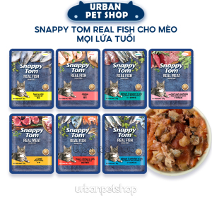 Snappy Tom Real Fish Cho Mèo Mọi Lứa Tuổi