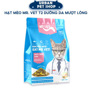 Hạt Mèo Mr. Vet T2 Dưỡng Da Mượt Lông