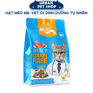 Hạt Mèo Mr. Vet G1 Dinh Dưỡng Tự Nhiên Grain Free
