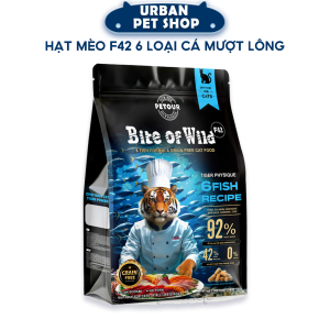 Hạt Mèo Bite Of Wild F42 6 Loại Cá Mượt Lông