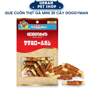 Que Cuốn Thịt Gà DoggyMan Mini 20 Cây