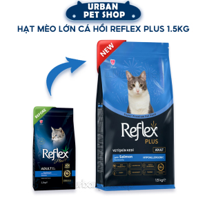 Reflex Plus Adult Cat Food With Salmon Hạt Cho Mèo Trưởng Thành Vị Cá Hồi 1.5kg