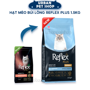 Reflex Plus Hairball Adult Cat Food With Salmon Thức Ăn Hạt Cho Mèo Trưởng Thành Hỗ Trợ Búi Lông Vị