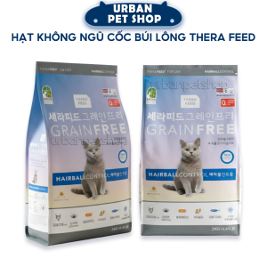 Thera Feed Grain Free Hairball Control Thức Ăn Hạt Không Ngũ Cốc Hỗ Trợ Kiểm Soát Búi Lông Cho Mèo