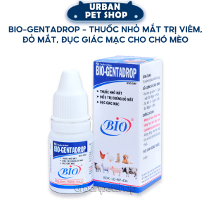Bio-Gentadrop Thuốc Nhỏ Mắt Trị Viêm, Đỏ Mắt, Đục Giác Mạc Cho Chó Mèo
