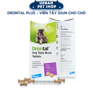 Drontal Plus Viên Tẩy Giun Cho Chó