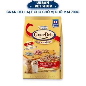 Gran Deli Crunchy Texture Cheese Flavor Hạt Khô Vị Phô Mai Cho Chó Trưởng Thành