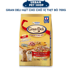Gran Deli Crunchy Texture Beef Flavor Hạt Khô Vị Thịt Bò Cho Chó Trưởng Thành