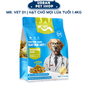 Mr. Vet D1 Holistic Thức Ăn Hạt Cao Cấp Cho Chó Mọi Lứa Tuổi (Thịt Cừu & Rau Củ Quả)