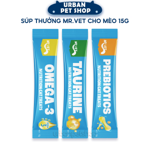 Súp Thưởng MRVET, Súp Dinh Dưỡng Cho Mèo Từ 4 Tháng Tuổi 15g