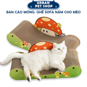 Bàn Cào Móng Ghế Sofa Nấm Cho Mèo (Mushroom Cat Scratching Sofa)